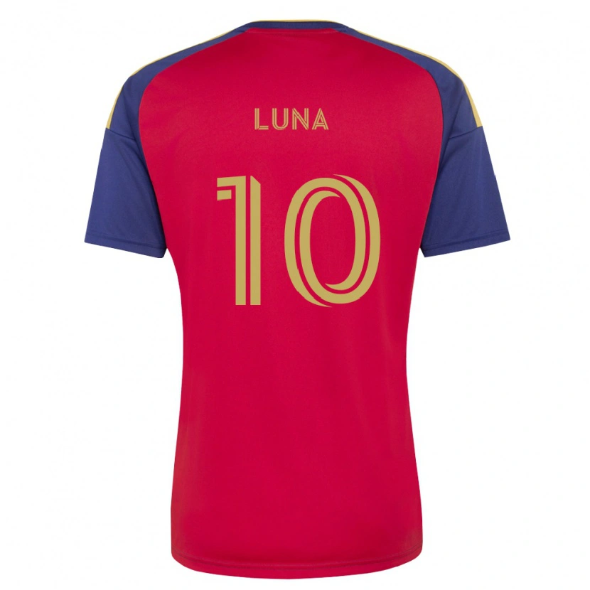 Danxen Kinderen Diego Luna #10 Koninklijk Blauw Bruin Rood Thuisshirt Thuistenue 2026/27 T-Shirt België