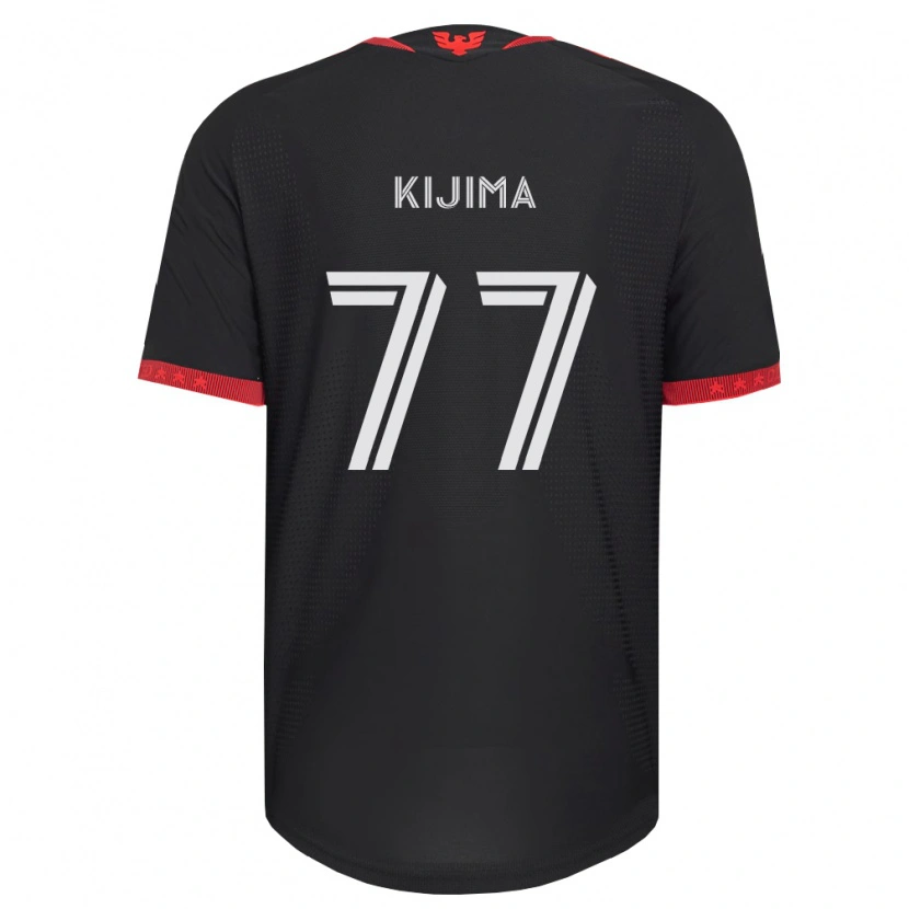 Danxen Kinderen Hosei Kijima #77 Zwart Wit Rood Thuisshirt Thuistenue 2026/27 T-Shirt België