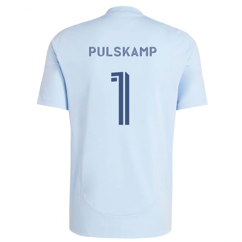 Danxen Kinderen John Pulskamp #1 Lichtblauw Lichtgrijs Thuisshirt Thuistenue 2026/27 T-Shirt België