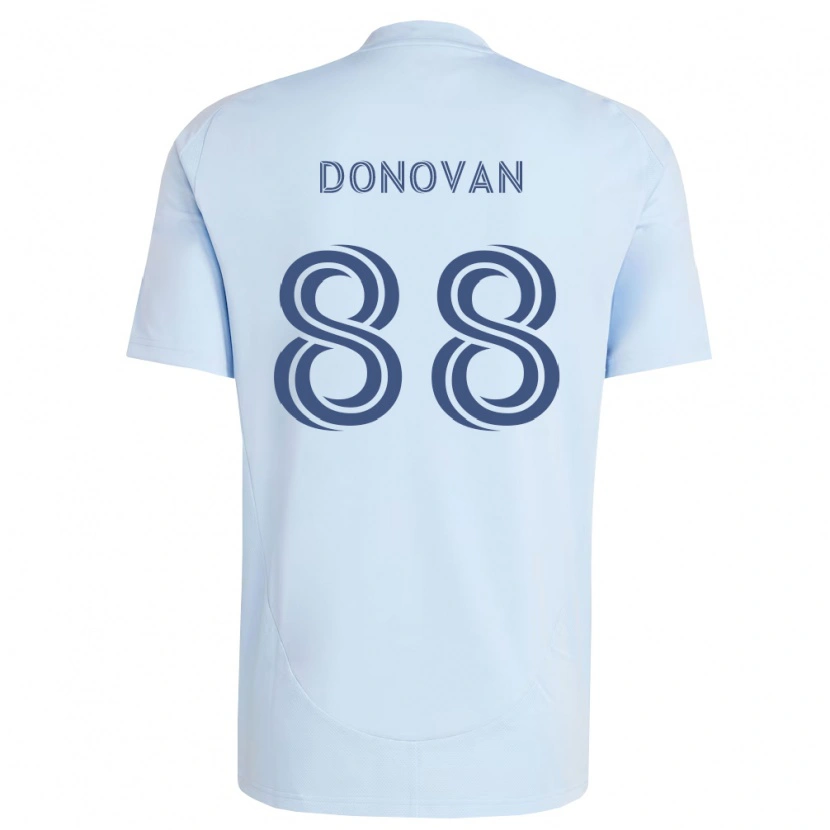 Danxen Kinderen Shane Donovan #88 Lichtblauw Lichtgrijs Thuisshirt Thuistenue 2026/27 T-Shirt België
