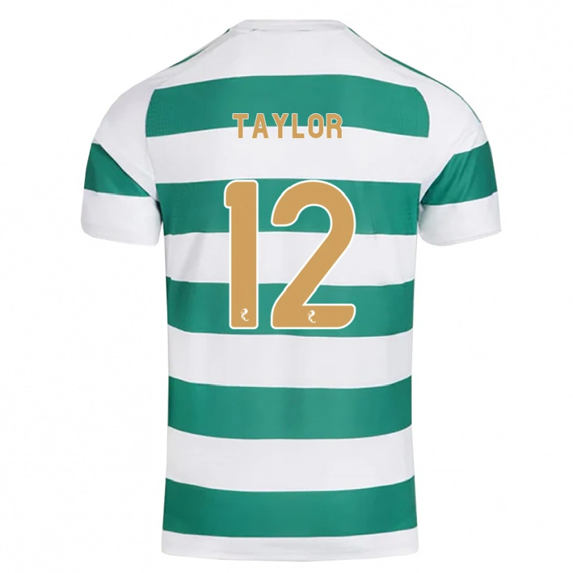 Danxen Kinderen Aodhan Taylor #12 Donkercyaan Wit Thuisshirt Thuistenue 2026/27 T-Shirt België