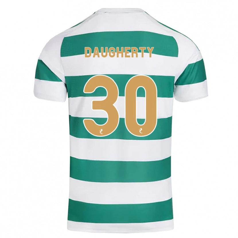 Danxen Kinderen Kelsey Daugherty #30 Donkercyaan Wit Thuisshirt Thuistenue 2026/27 T-Shirt België
