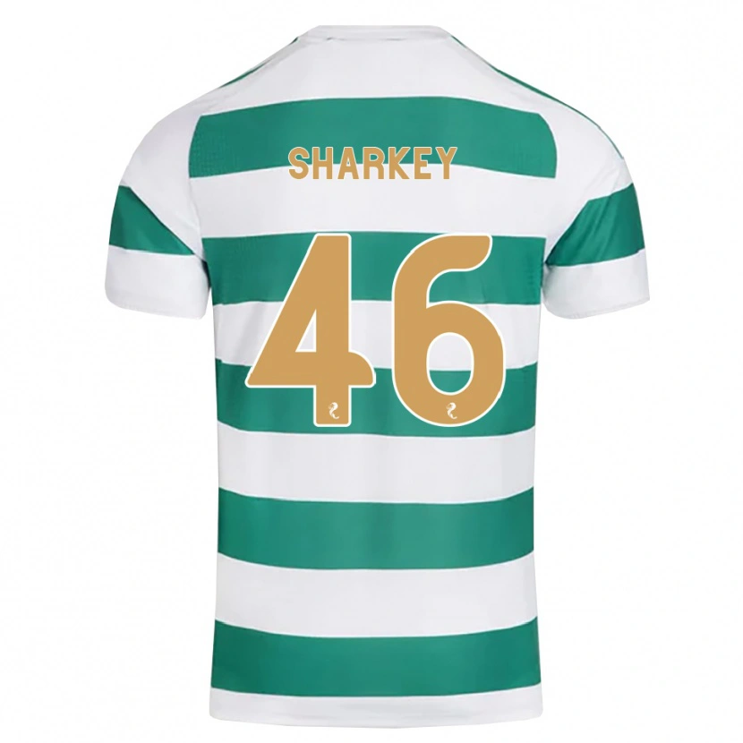 Danxen Kinderen Amy Sharkey #46 Donkercyaan Wit Thuisshirt Thuistenue 2026/27 T-Shirt België