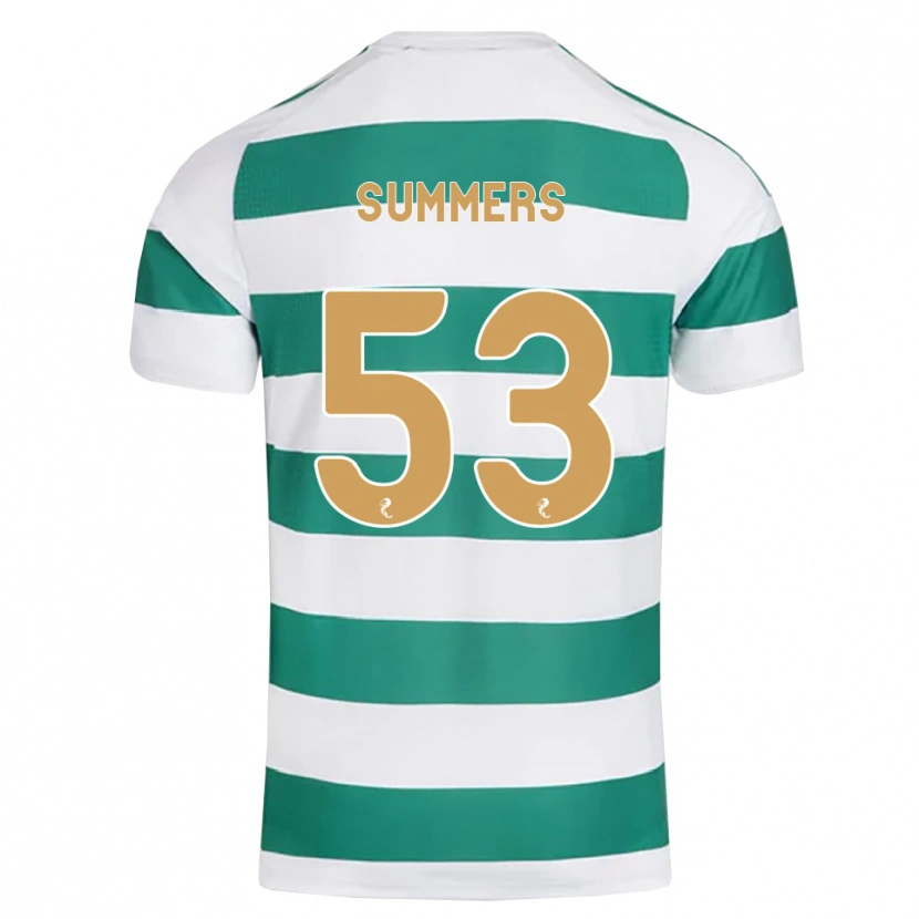 Danxen Kinderen Ben Summers #53 Donkercyaan Wit Thuisshirt Thuistenue 2026/27 T-Shirt België
