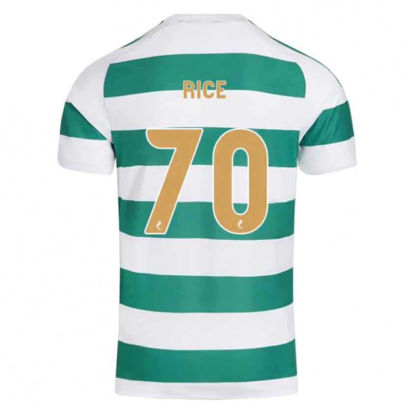 Danxen Kinderen Aidan Rice #70 Donkercyaan Wit Thuisshirt Thuistenue 2026/27 T-Shirt België