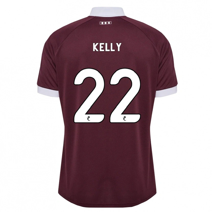 Danxen Kinderen Ryan Kelly #22 Bordeauxrood Wit Thuisshirt Thuistenue 2026/27 T-Shirt België