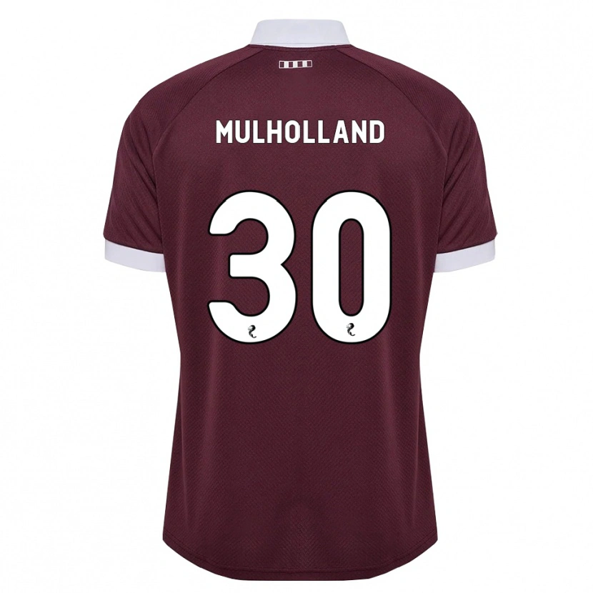 Danxen Kinderen James Mulholland #30 Bordeauxrood Wit Thuisshirt Thuistenue 2026/27 T-Shirt België