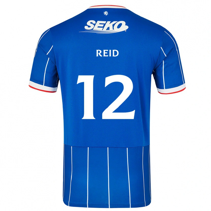 Danxen Kinderen James Reid #12 Rood Blauw Wit Thuisshirt Thuistenue 2026/27 T-Shirt België