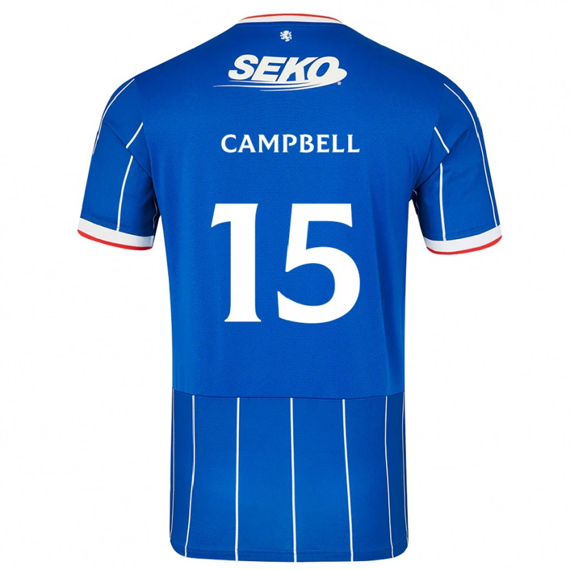 Danxen Kinderen Connor Campbell #15 Rood Blauw Wit Thuisshirt Thuistenue 2026/27 T-Shirt België