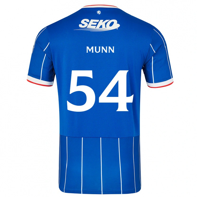Danxen Kinderen Mason Munn #54 Rood Blauw Wit Thuisshirt Thuistenue 2026/27 T-Shirt België