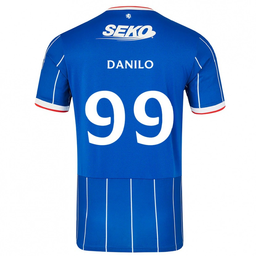 Danxen Kinderen Danilo #99 Rood Blauw Wit Thuisshirt Thuistenue 2026/27 T-Shirt België