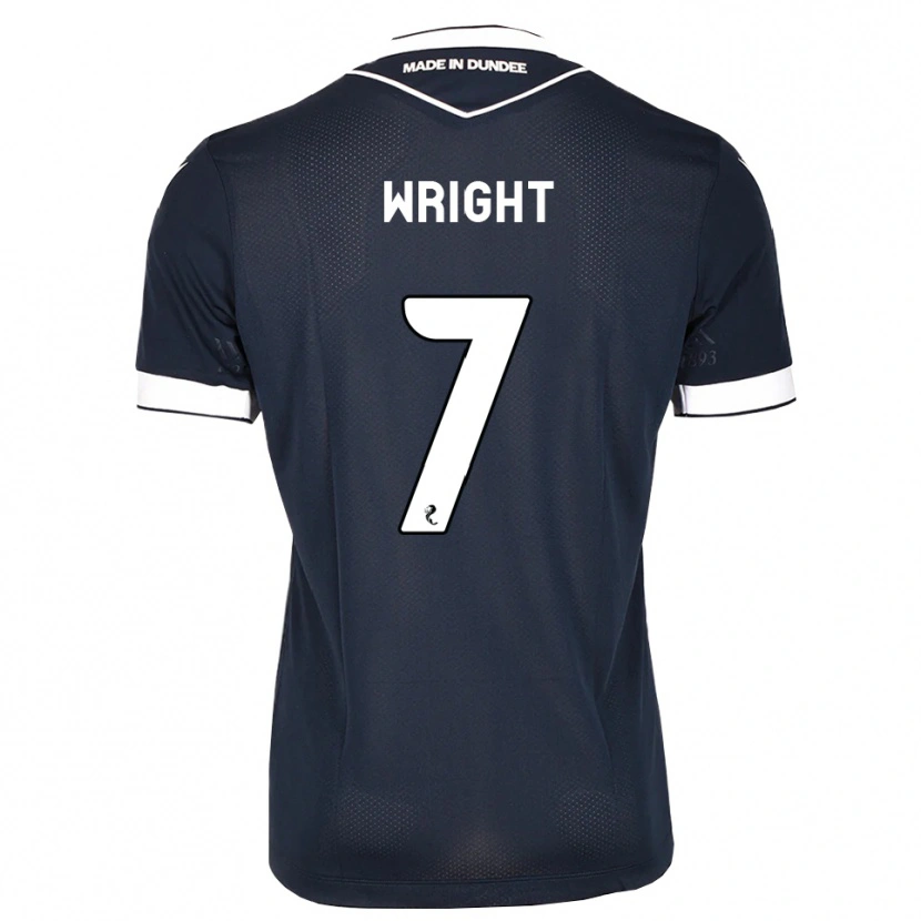 Danxen Kinderen Drey Wright #7 Midnightblue Wit Thuisshirt Thuistenue 2026/27 T-Shirt België