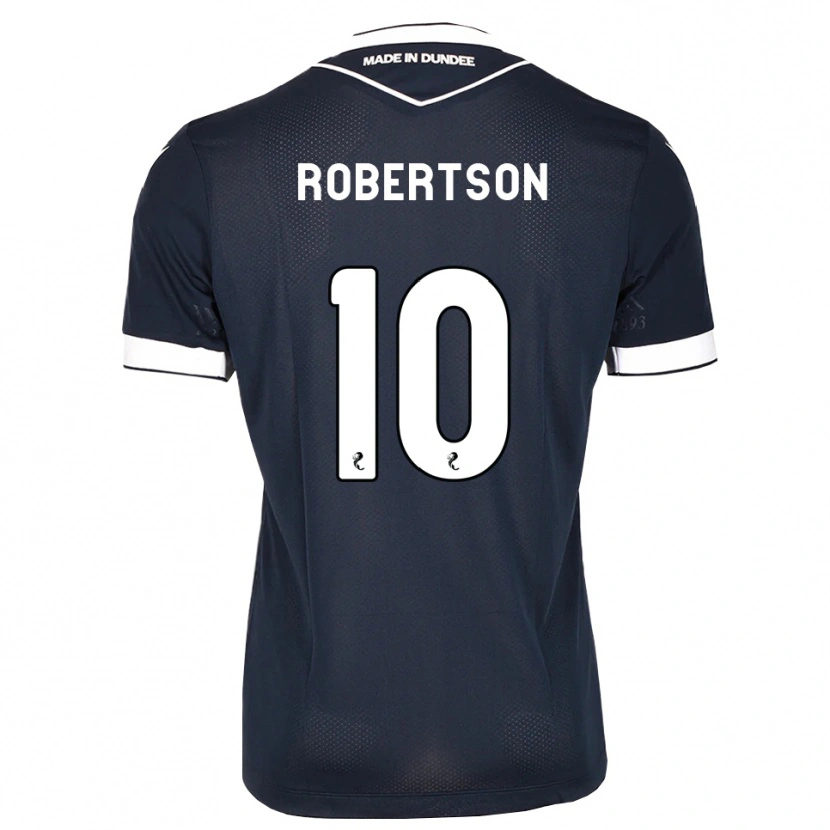 Danxen Kinderen Finlay Robertson #10 Midnightblue Wit Thuisshirt Thuistenue 2026/27 T-Shirt België