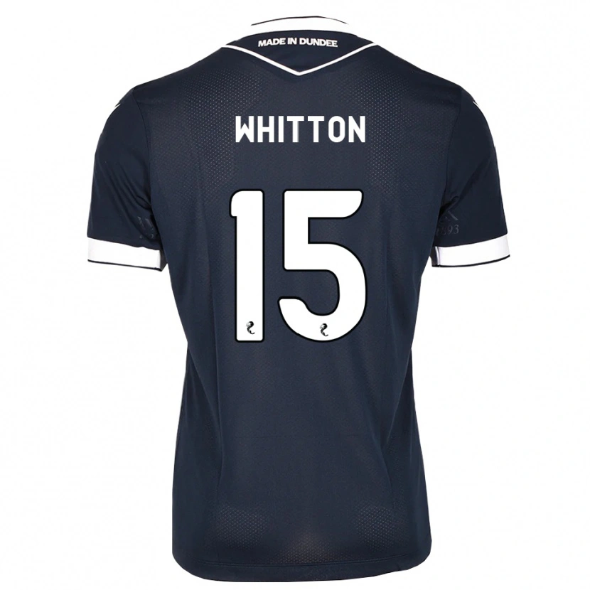 Danxen Kinderen Jamie Whitton #15 Midnightblue Wit Thuisshirt Thuistenue 2026/27 T-Shirt België