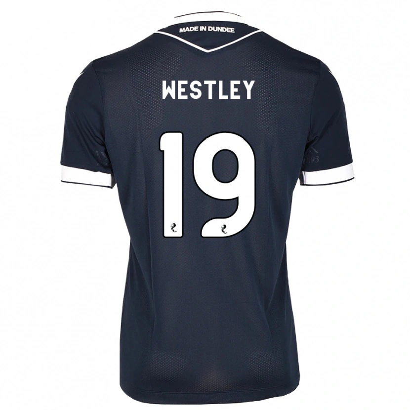 Danxen Kinderen Joe Westley #19 Midnightblue Wit Thuisshirt Thuistenue 2026/27 T-Shirt België