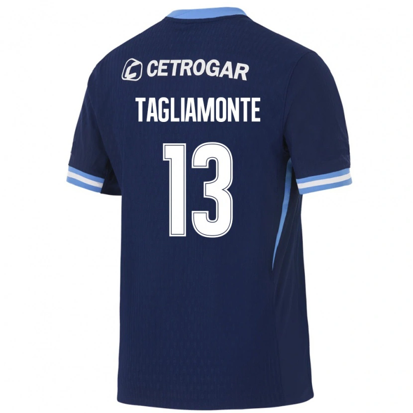 Danxen Kinderen Matias Tagliamonte #13 Koninklijk Blauw Lichtblauw Wit Uitshirt Uittenue 2026/27 T-Shirt België