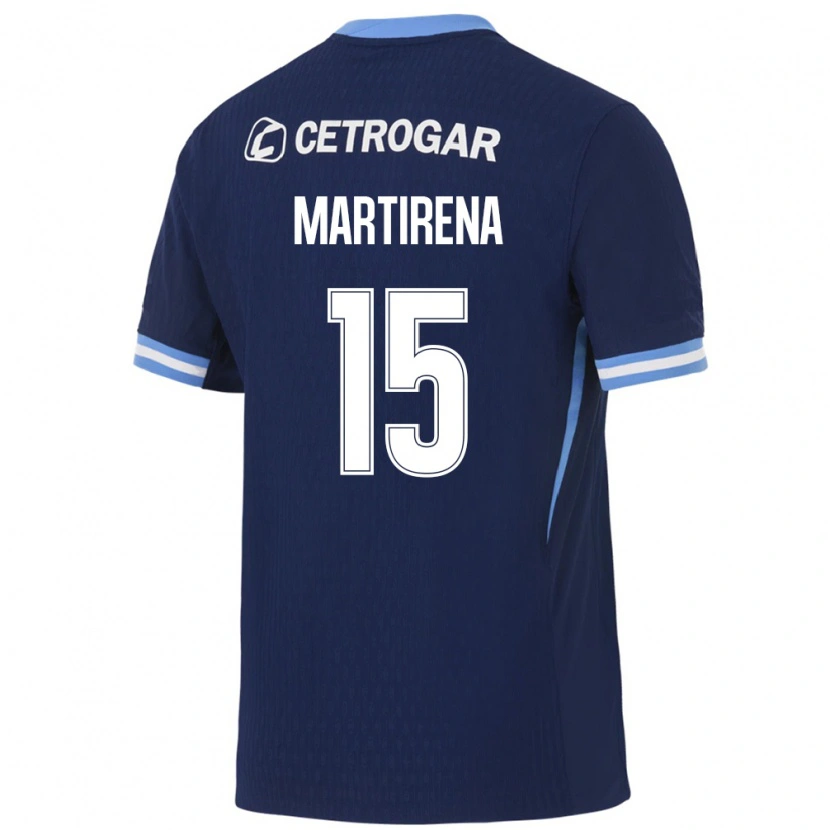 Danxen Kinderen Gastón Martirena #15 Koninklijk Blauw Lichtblauw Wit Uitshirt Uittenue 2026/27 T-Shirt België