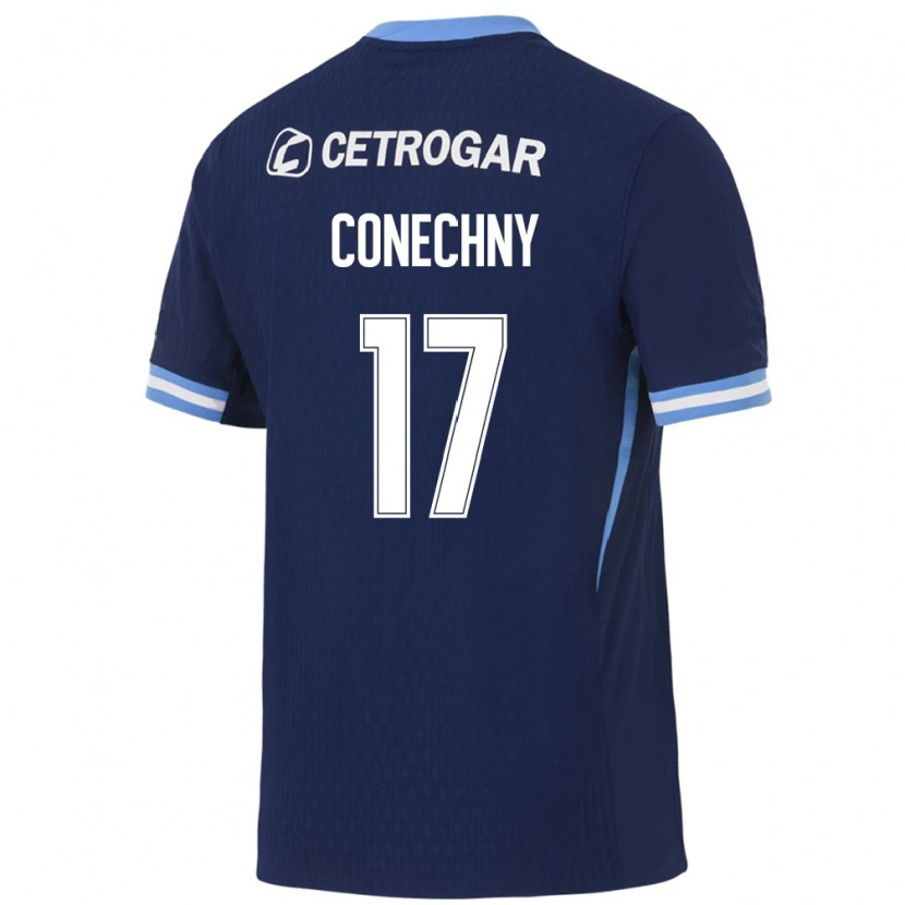Danxen Kinderen Tomás Conechny #17 Koninklijk Blauw Lichtblauw Wit Uitshirt Uittenue 2026/27 T-Shirt België