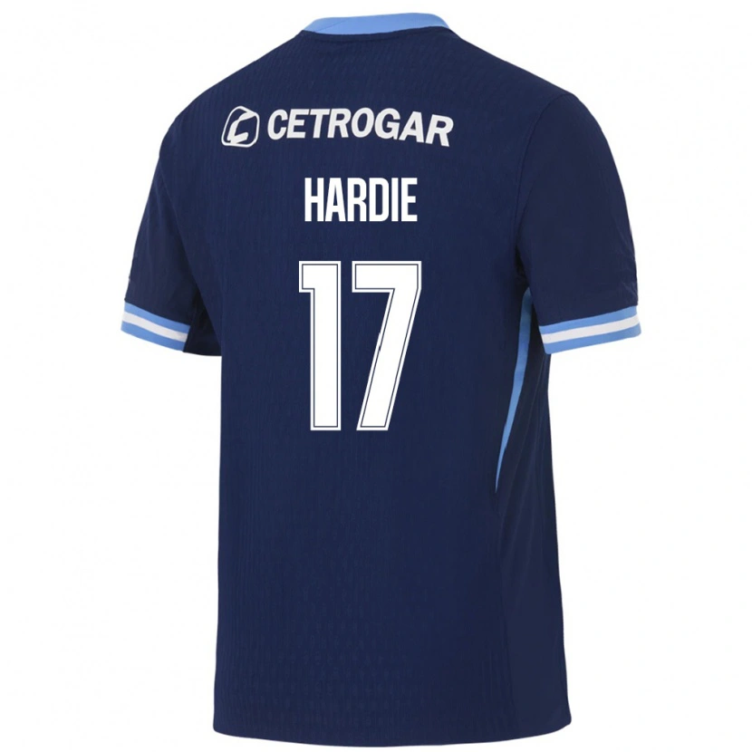 Danxen Kinderen Tamara Hardie #17 Koninklijk Blauw Lichtblauw Wit Uitshirt Uittenue 2026/27 T-Shirt België