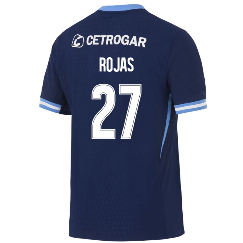 Danxen Kinderen Gabriel Rojas #27 Koninklijk Blauw Lichtblauw Wit Uitshirt Uittenue 2026/27 T-Shirt België