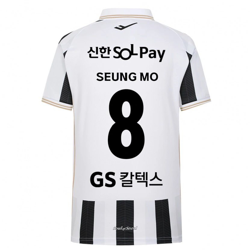 Danxen Kinderen Seung-Mo Lee #8 Zwart Wit Uitshirt Uittenue 2026/27 T-Shirt België
