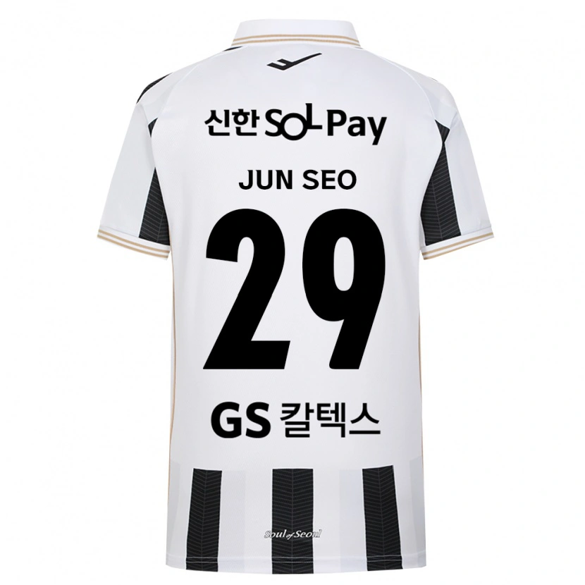 Danxen Kinderen Jun-Seo Kim #29 Zwart Wit Uitshirt Uittenue 2026/27 T-Shirt België