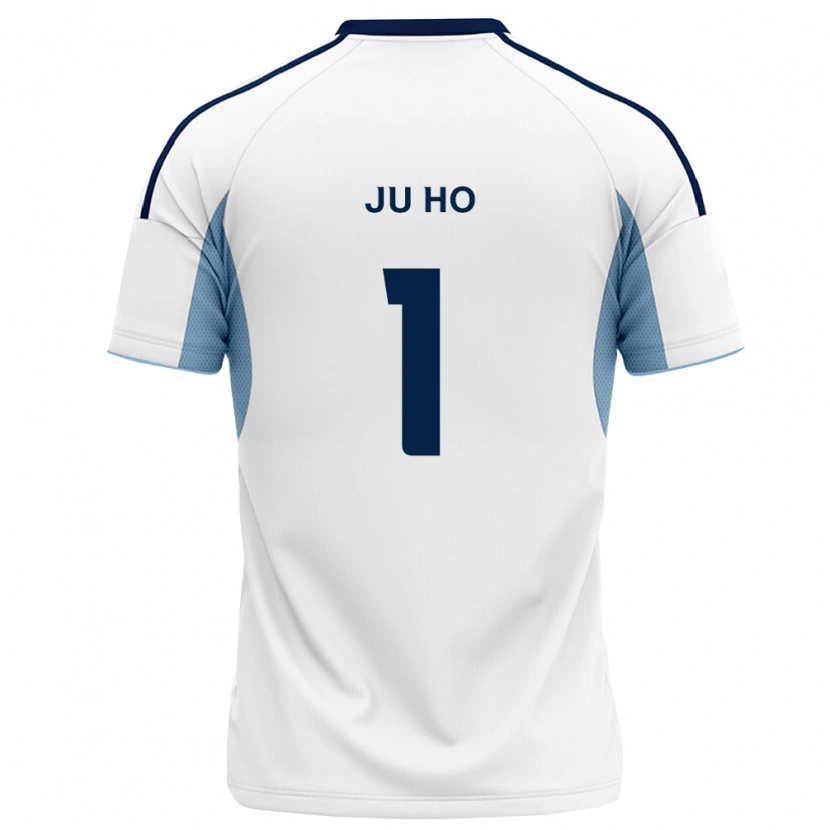 Danxen Kinderen Ju-Ho Choi #1 Koninklijk Blauw Wit Uitshirt Uittenue 2026/27 T-Shirt België
