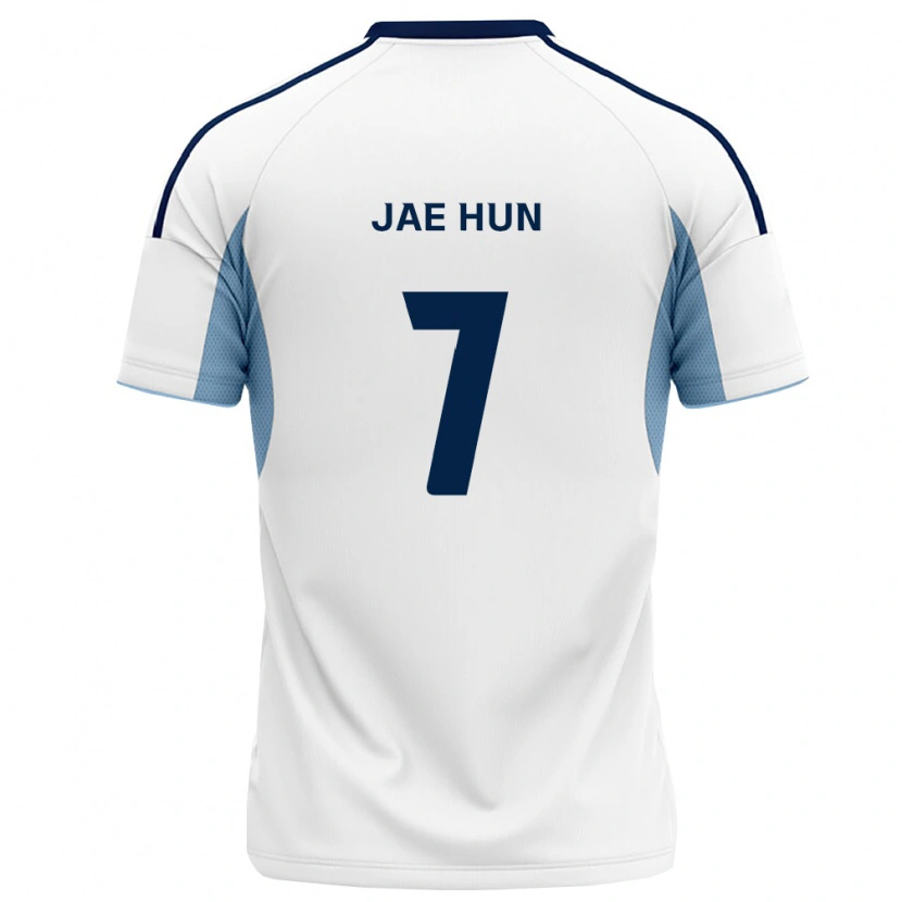 Danxen Kinderen Jae-Hun Lee #7 Koninklijk Blauw Wit Uitshirt Uittenue 2026/27 T-Shirt België