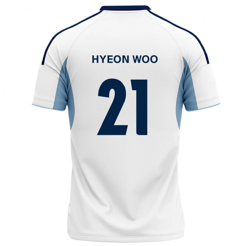 Danxen Kinderen Hyeon-Woo Jo #21 Koninklijk Blauw Wit Uitshirt Uittenue 2026/27 T-Shirt België