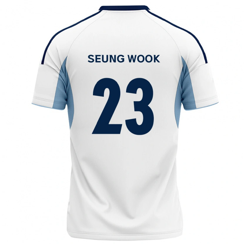 Danxen Kinderen Seung-Wook Seo #23 Koninklijk Blauw Wit Uitshirt Uittenue 2026/27 T-Shirt België