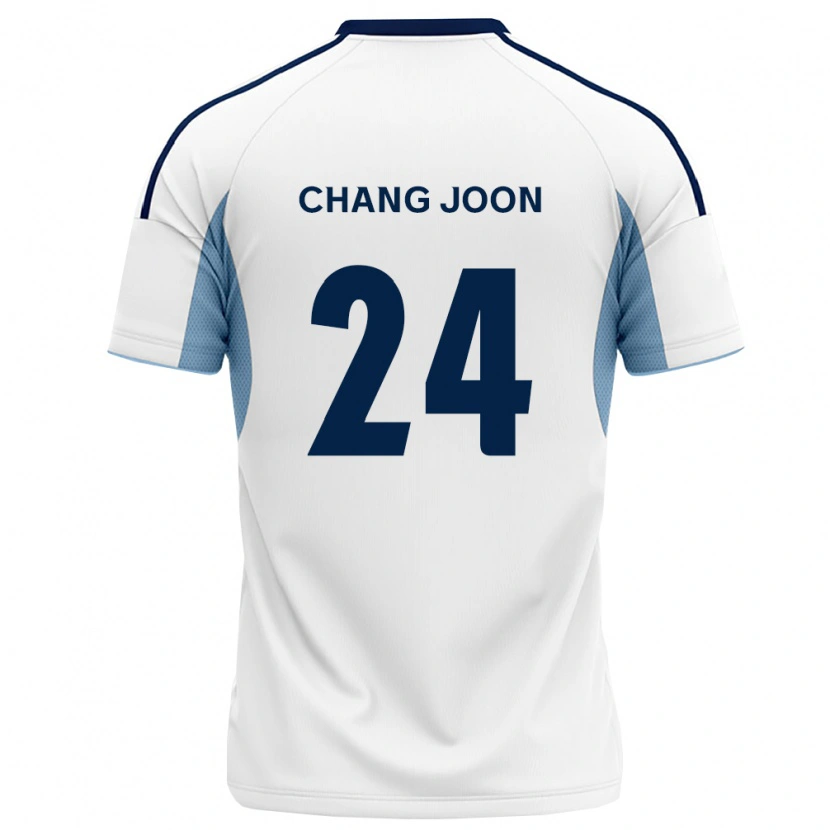 Danxen Kinderen Chang-Joon Lee #24 Koninklijk Blauw Wit Uitshirt Uittenue 2026/27 T-Shirt België