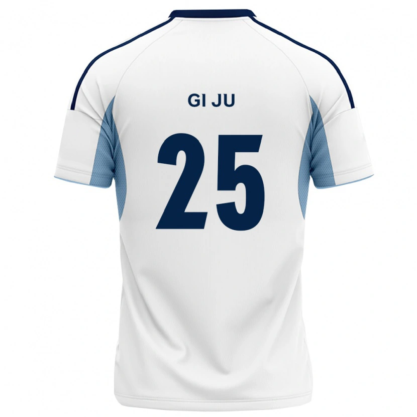 Danxen Kinderen Gi-Ju Kwon #25 Koninklijk Blauw Wit Uitshirt Uittenue 2026/27 T-Shirt België