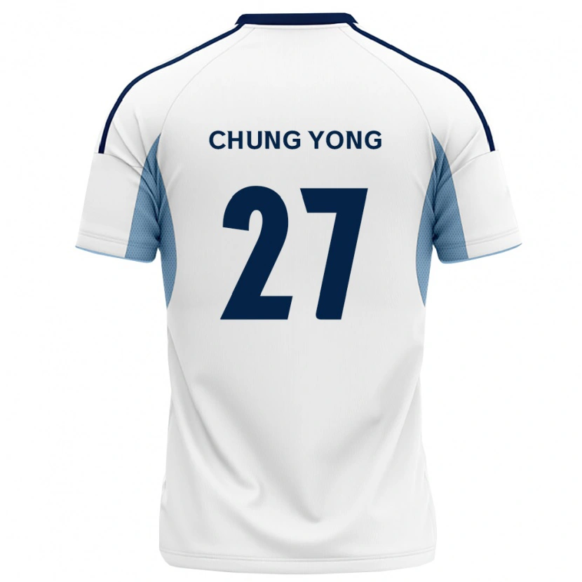 Danxen Kinderen Chung-Yong Lee #27 Koninklijk Blauw Wit Uitshirt Uittenue 2026/27 T-Shirt België