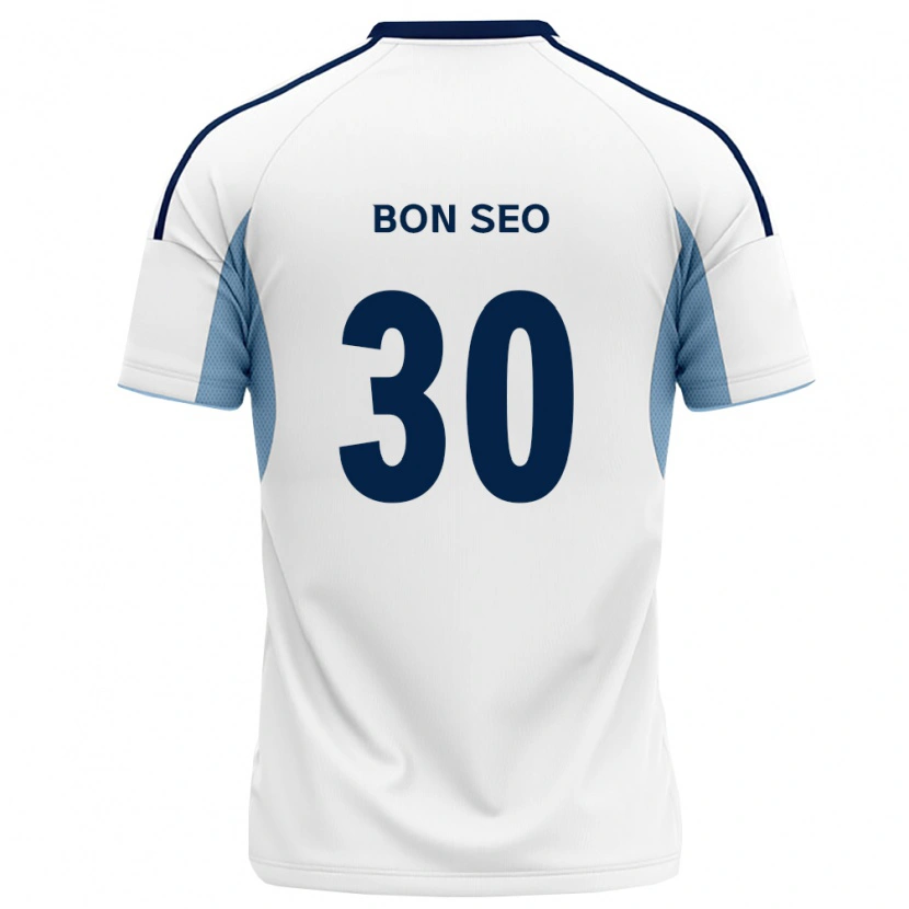Danxen Kinderen Bon-Seo Gu #30 Koninklijk Blauw Wit Uitshirt Uittenue 2026/27 T-Shirt België