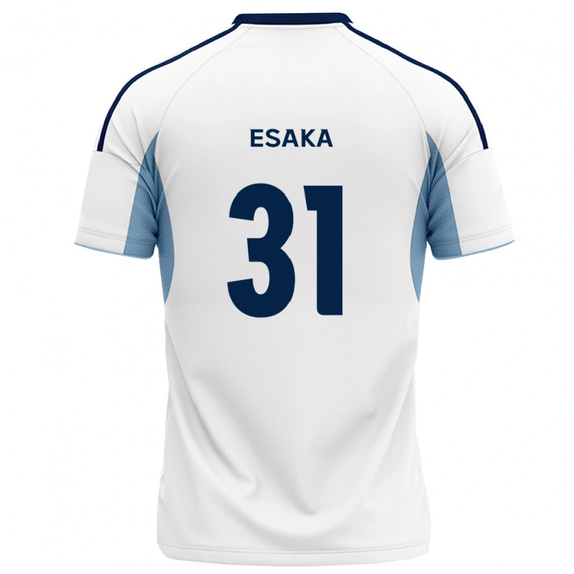 Danxen Kinderen Ataru Esaka #31 Koninklijk Blauw Wit Uitshirt Uittenue 2026/27 T-Shirt België
