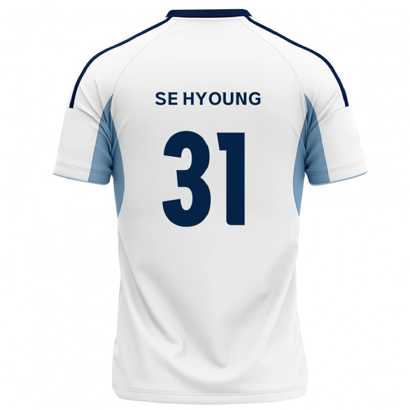 Danxen Kinderen Se-Hyoung Kim #31 Koninklijk Blauw Wit Uitshirt Uittenue 2026/27 T-Shirt België