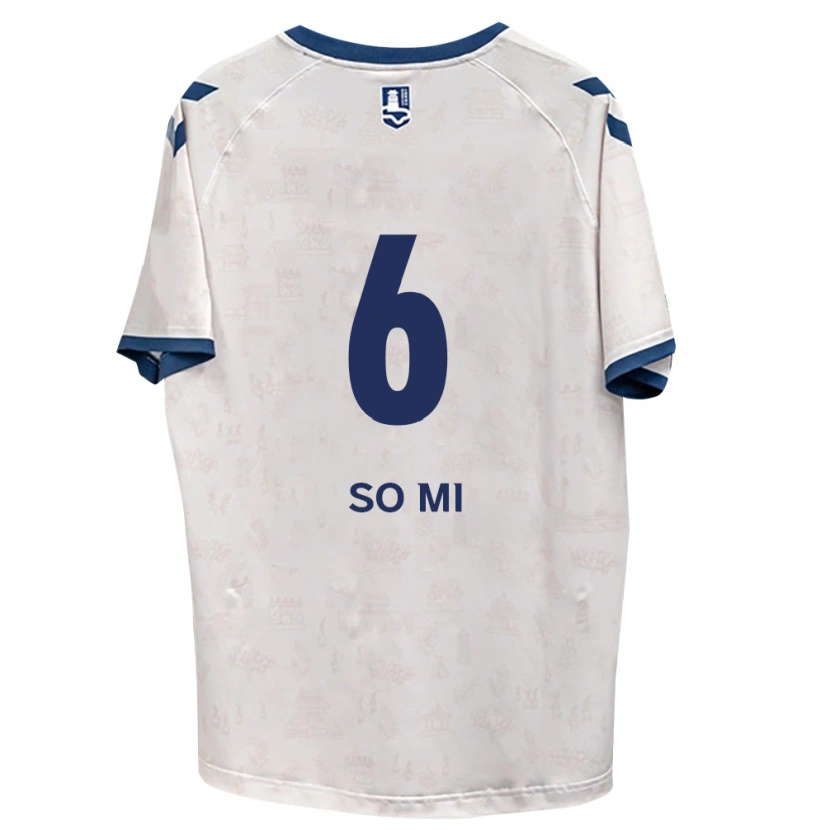 Danxen Kinderen So-Mi Choi #6 Koninklijk Blauw Wit Uitshirt Uittenue 2026/27 T-Shirt België