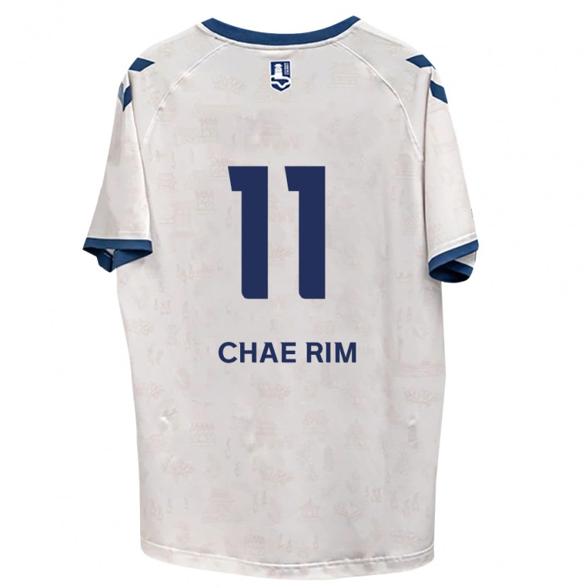 Danxen Kinderen Chae-Rim Kang #11 Koninklijk Blauw Wit Uitshirt Uittenue 2026/27 T-Shirt België