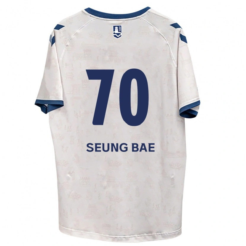 Danxen Kinderen Seung-Bae Jung #70 Koninklijk Blauw Wit Uitshirt Uittenue 2026/27 T-Shirt België