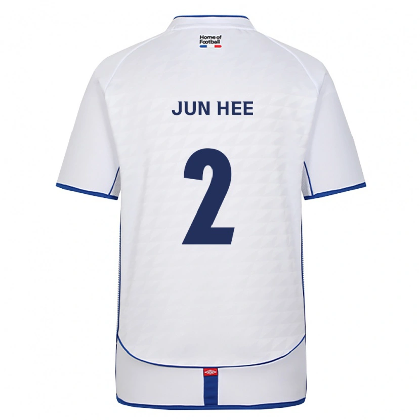 Danxen Kinderen Jun-Hee Park #2 Zwart Wit Rood Uitshirt Uittenue 2026/27 T-Shirt België