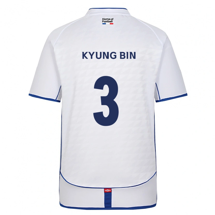 Danxen Kinderen Kyung-Bin Mo #3 Zwart Wit Rood Uitshirt Uittenue 2026/27 T-Shirt België