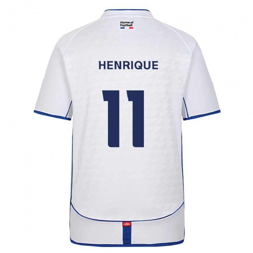 Danxen Kinderen Paulo Henrique #11 Zwart Wit Rood Uitshirt Uittenue 2026/27 T-Shirt België