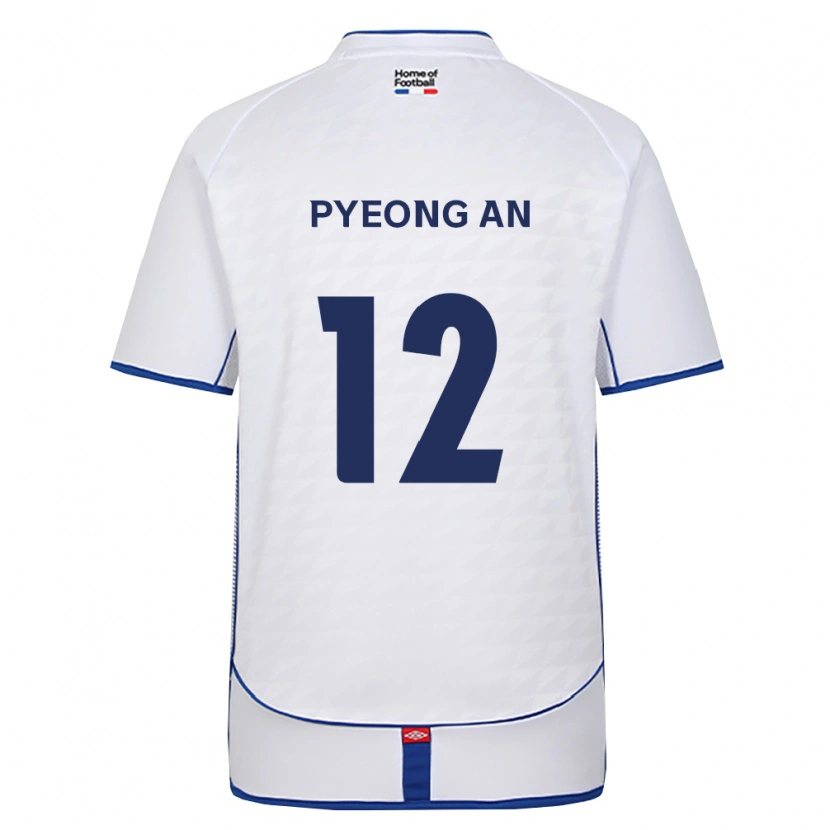Danxen Kinderen Pyeong-An Lee #12 Zwart Wit Rood Uitshirt Uittenue 2026/27 T-Shirt België