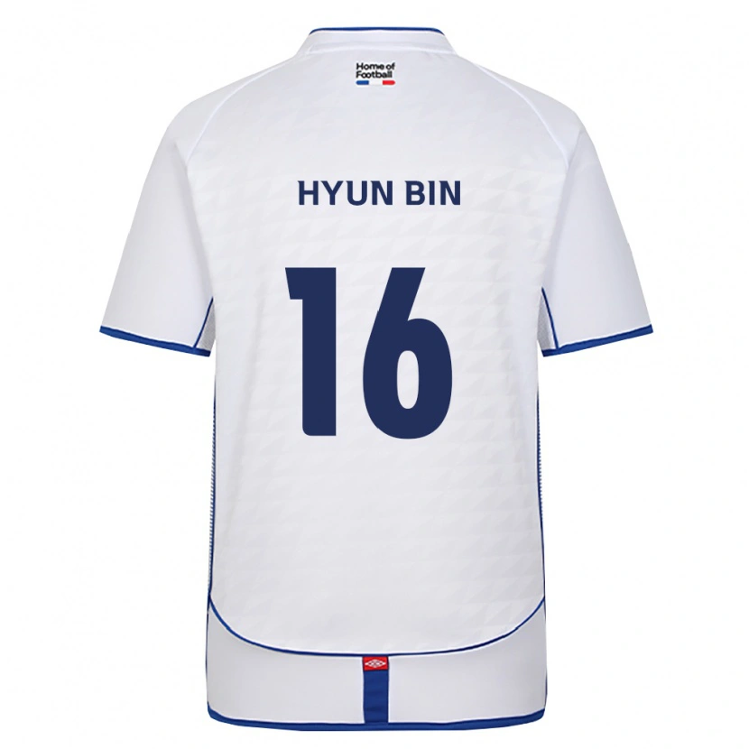 Danxen Kinderen Hyun-Bin Park #16 Zwart Wit Rood Uitshirt Uittenue 2026/27 T-Shirt België