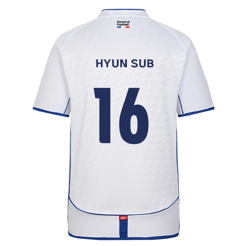 Danxen Kinderen Hyun-Sub Lim #16 Zwart Wit Rood Uitshirt Uittenue 2026/27 T-Shirt België