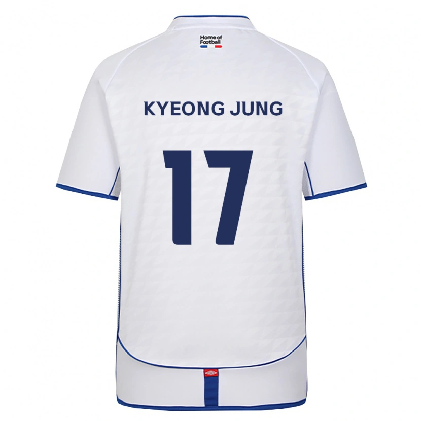 Danxen Kinderen Kyeong-Jung Kim #17 Zwart Wit Rood Uitshirt Uittenue 2026/27 T-Shirt België