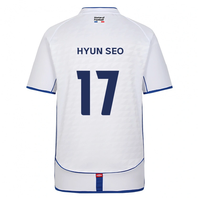 Danxen Kinderen Hyun-Seo Lee #17 Zwart Wit Rood Uitshirt Uittenue 2026/27 T-Shirt België