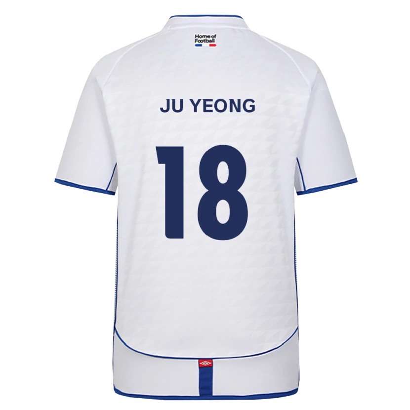 Danxen Kinderen Ju-Yeong Park #18 Zwart Wit Rood Uitshirt Uittenue 2026/27 T-Shirt België