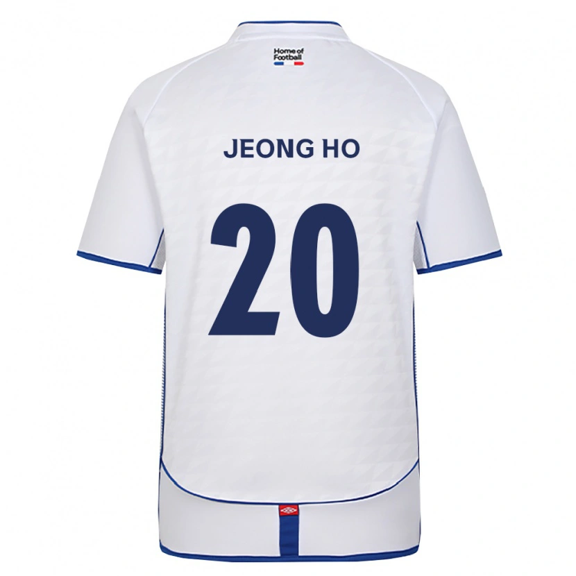 Danxen Kinderen Jeong-Ho Hong #20 Zwart Wit Rood Uitshirt Uittenue 2026/27 T-Shirt België