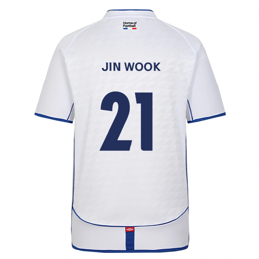 Danxen Kinderen Jin-Wook Yoo #21 Zwart Wit Rood Uitshirt Uittenue 2026/27 T-Shirt België